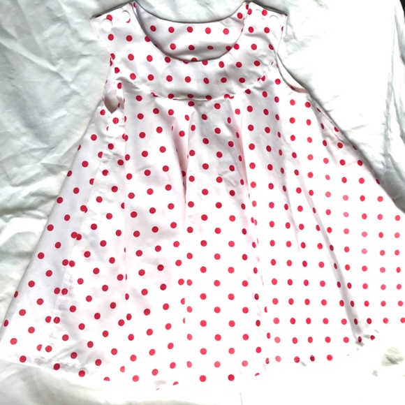 Polka Dot Dress & Bloomers Size 3T - Picture 5 of 9
